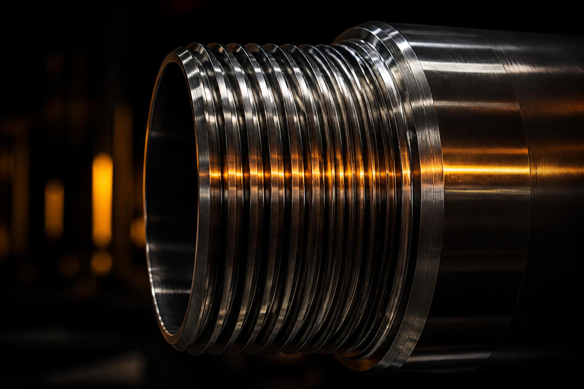 Precision-machined drill pipe threads
